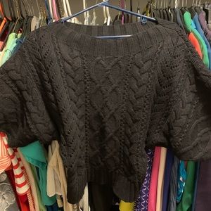 Express cropped sweater